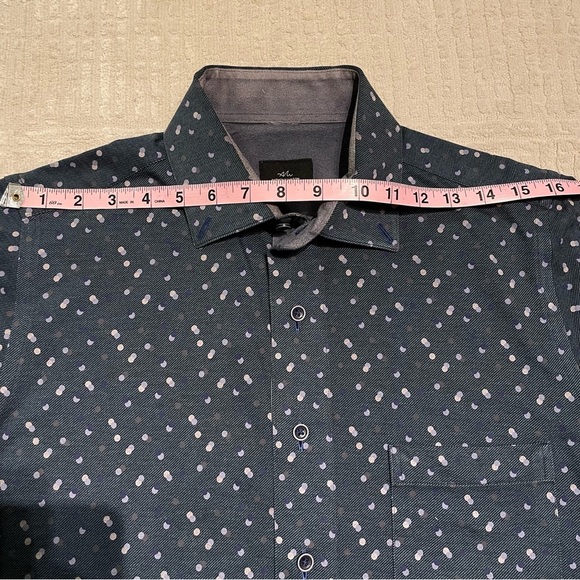 Men’s Anthony Mason Button down shirt / short sleeve - Picture 10 of 12